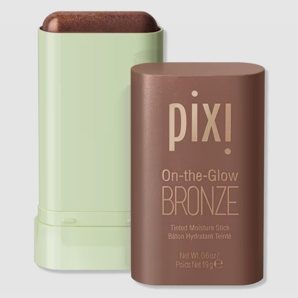 Pixi On-the-Glow Bronze Tinted Moisture Stick-color:beach glow-NIB